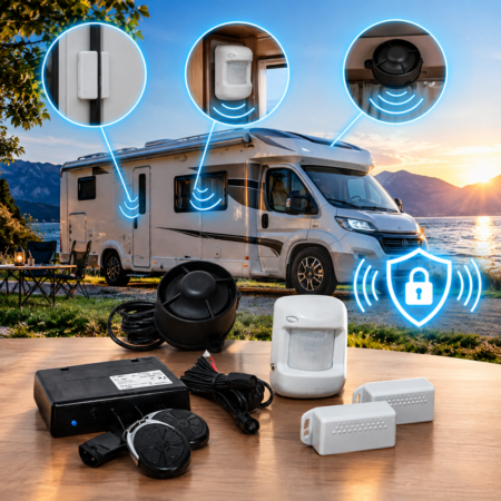 allarme camper